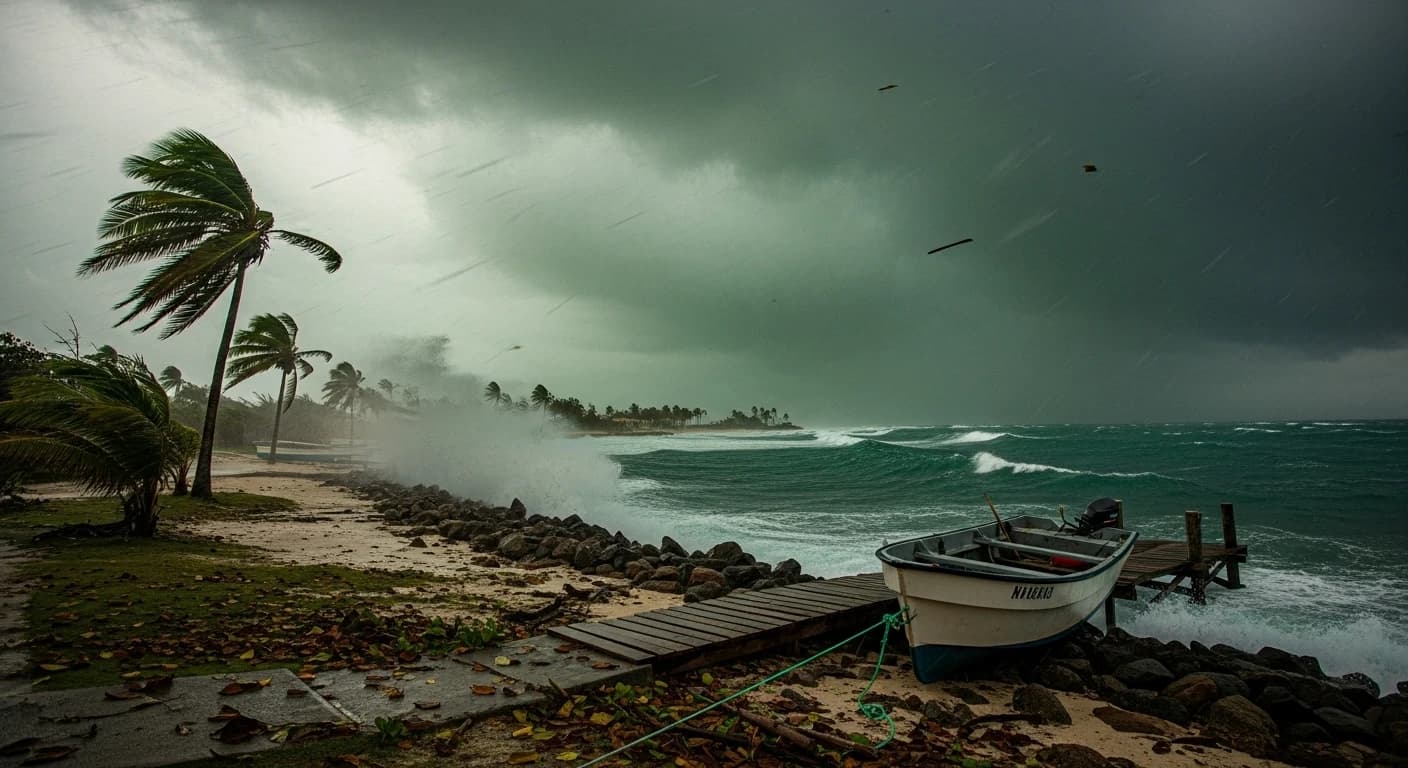 Huragan Melissa zagraża Jamajce - najsilniejsza burza roku może spowodować historyczną katastrofę