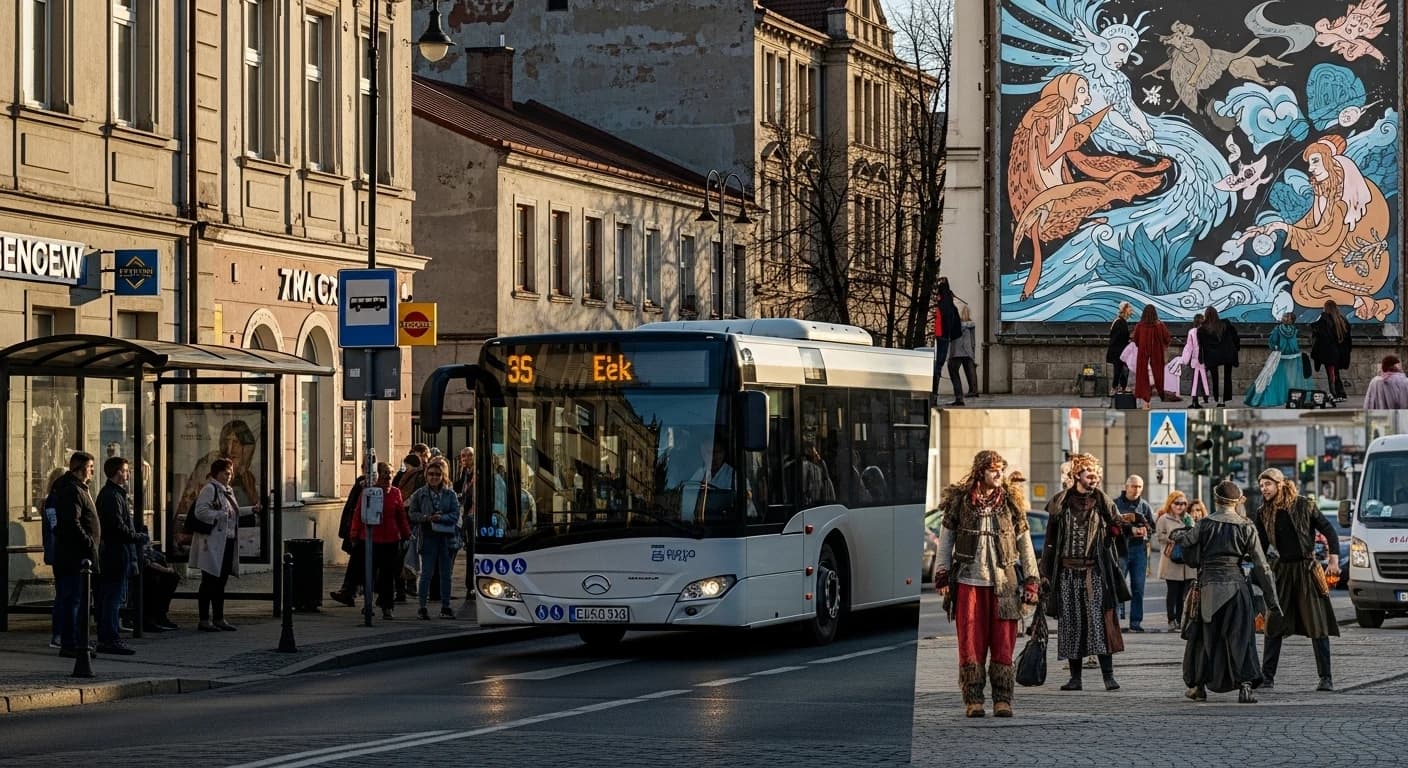 Ełk: Powrót autobusów na stałe trasy i nowy spektakl o mazurskich legendach