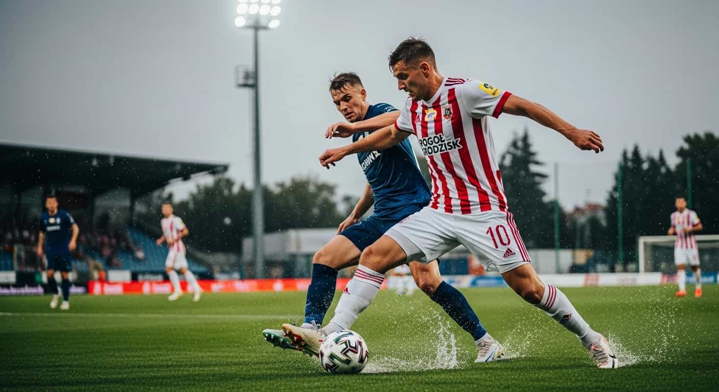 Pogoń Grodzisk podejmie trudne wyzwanie w Tychach w walce o utrzymanie pozycji wicelidera