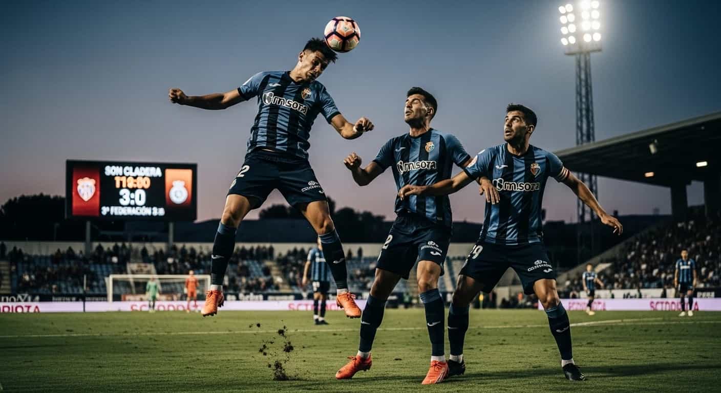 Son Cladera odnosi przekonujące zwycięstwo 3-0 nad Inter Ibiza w 3. Federacji