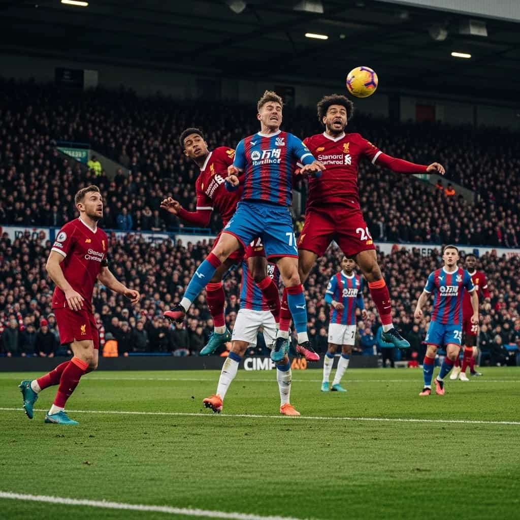 Crystal Palace remisuje z Liverpoolem po dramatycznym meczu na Selhurst Park