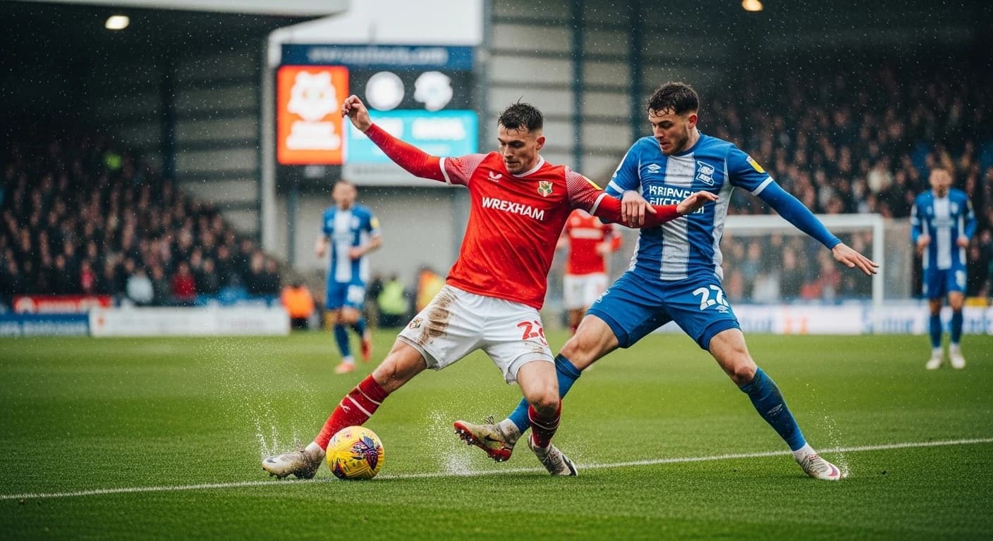 Wrexham remisuje z Birmingham City po dramatycznym meczu w Championship