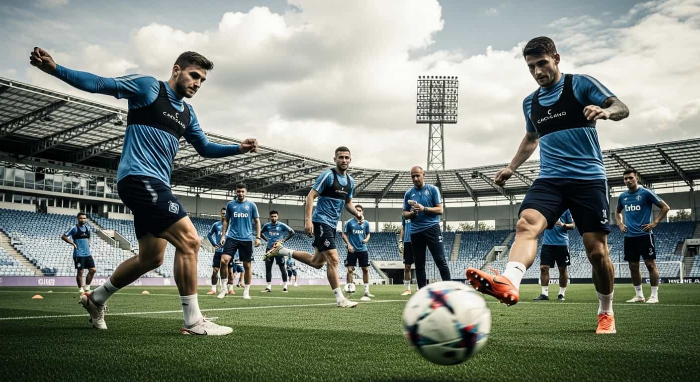 Dynamo Kijów przygotowuje się do kluczowego meczu z NK Zrinjski w Lidze Konferencji