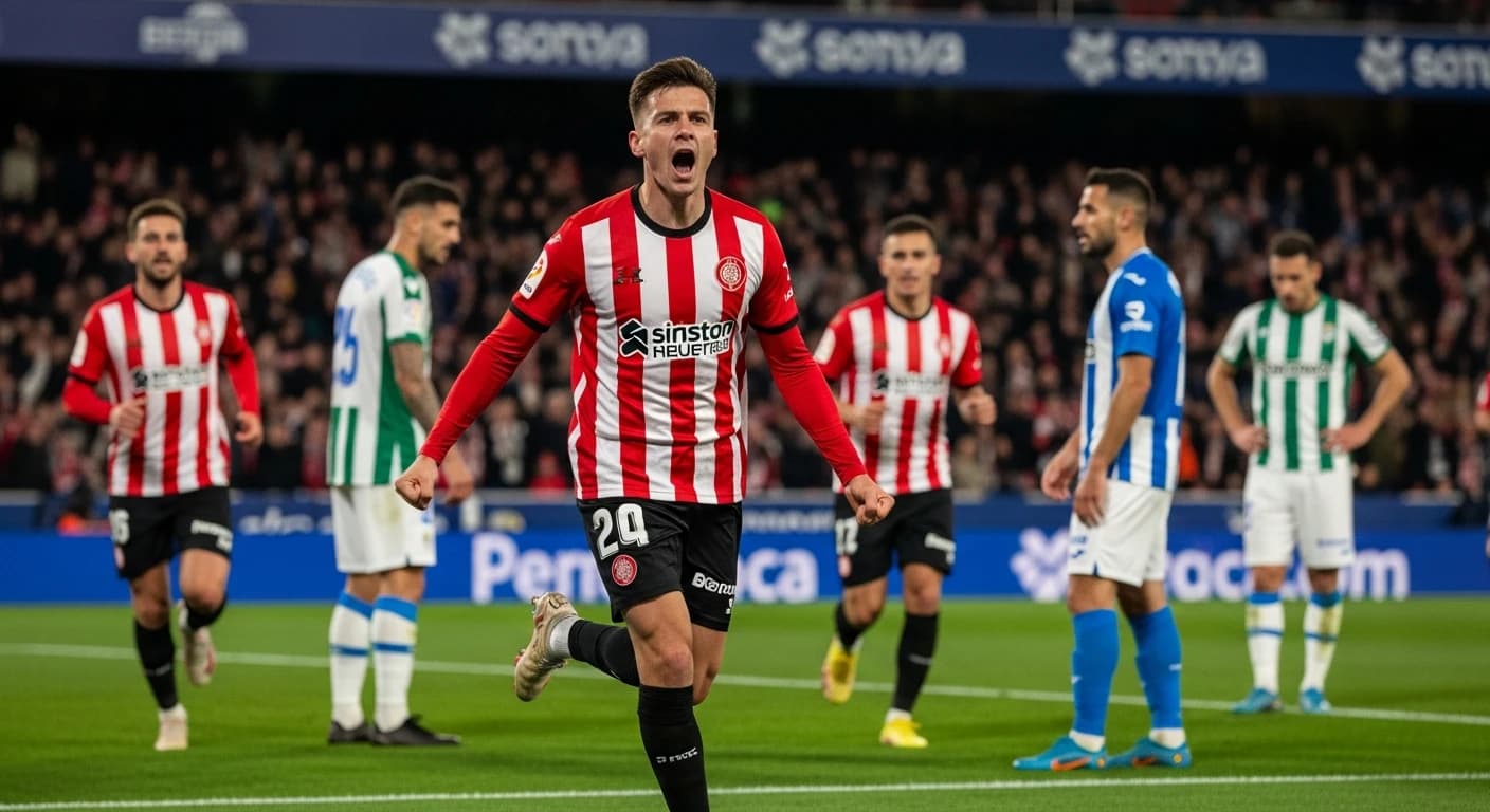 Tsygankov wyprowadza Gironę na prowadzenie w meczu z Deportivo Alaves