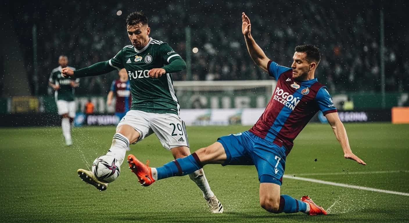 Legia Warszawa zmierzy się z Pogonią Szczecin w hitowym starciu 1/16 finału Pucharu Polski