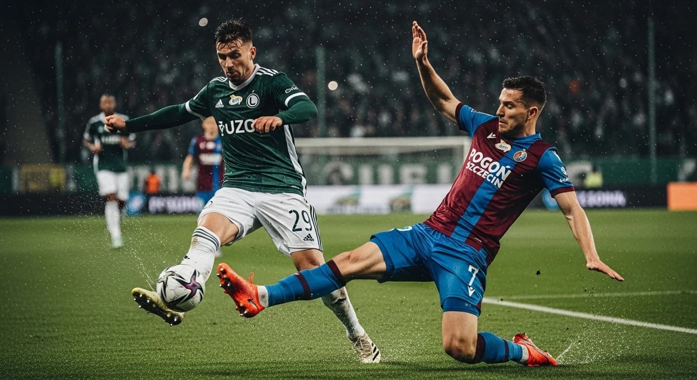 Legia Warszawa zmierzy się z Pogonią Szczecin w hitowym starciu 1/16 finału Pucharu Polski