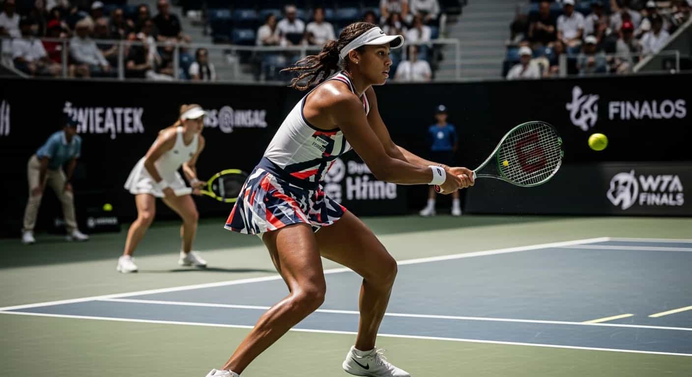 Madison Keys - amerykańska tenisistka w walce z Igą Świątek na WTA Finals 2025