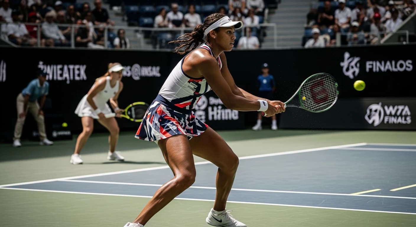 Madison Keys - amerykańska tenisistka w walce z Igą Świątek na WTA Finals 2025