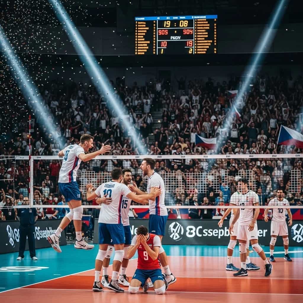 Czechy sensacyjnie w półfinale mistrzostw świata w siatkówce po zwycięstwie nad Iranem