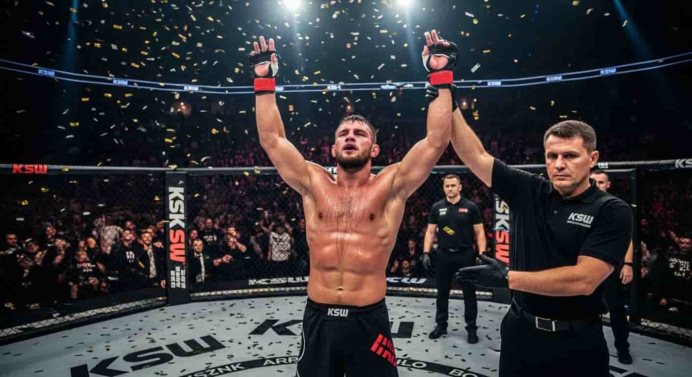 KSW 113 - gdzie oglądać galę MMA, transmisja TV i stream online