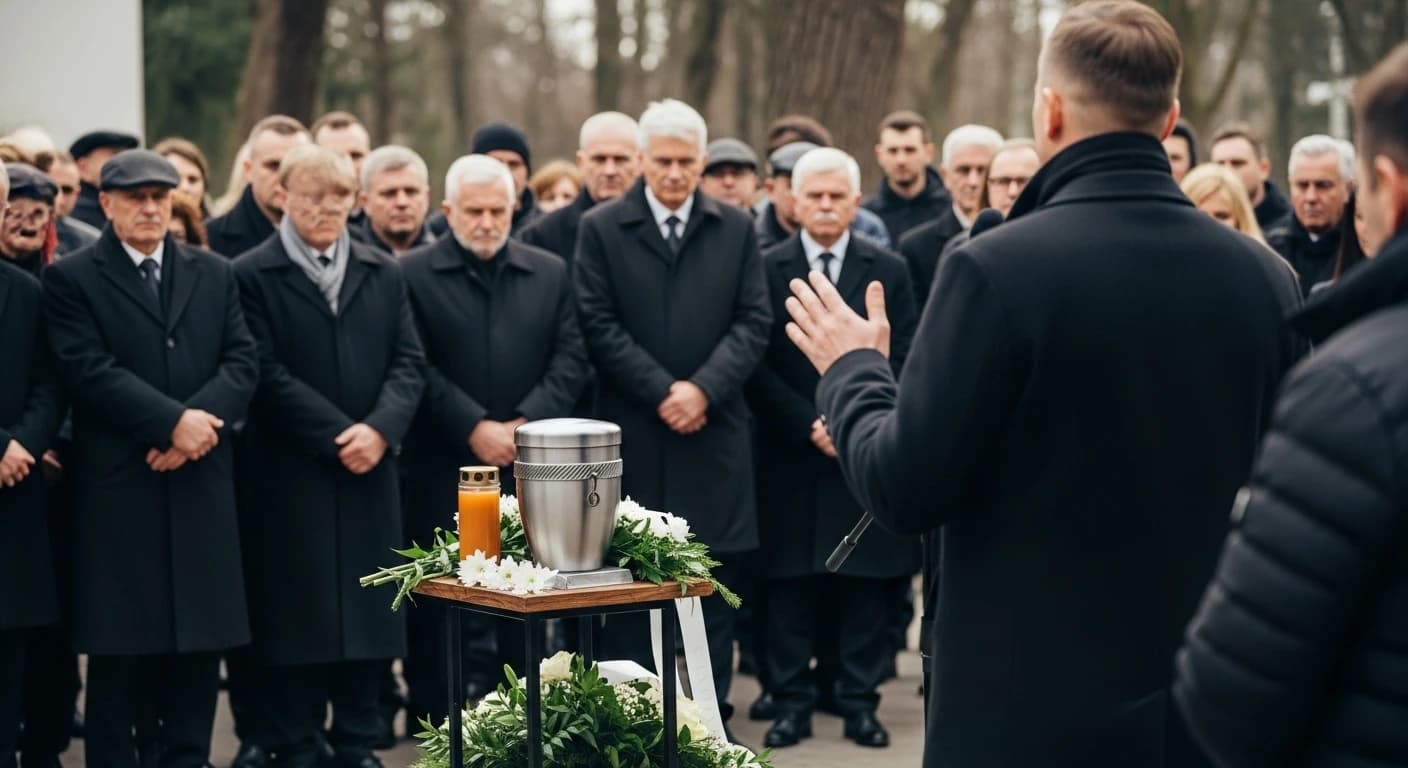 Świecki pogrzeb Jacka Wójcika z "Królowych życia" - poruszające słowa pożegnania w Kłodzku