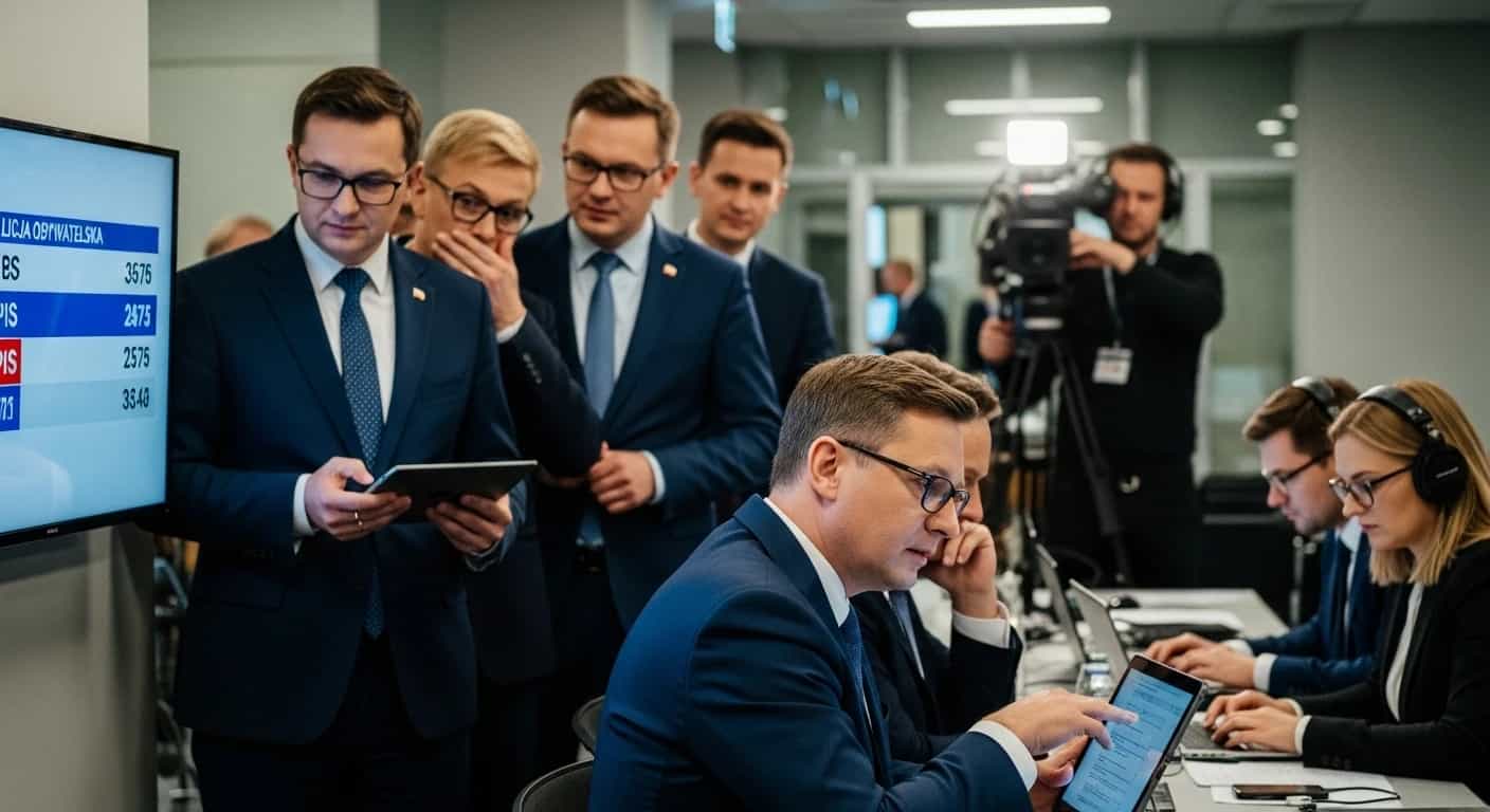 Koalicja Obywatelska z rekordową przewagą nad PiS w najnowszym sondażu