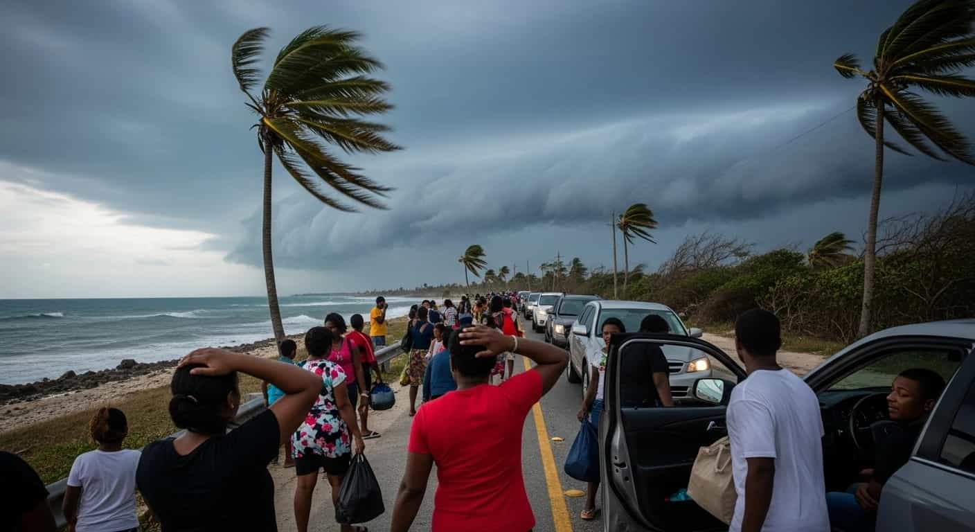 Huragan Melissa zagraża Jamajce - ewakuacja tysięcy mieszkańców przed żywiołem historycznej skali