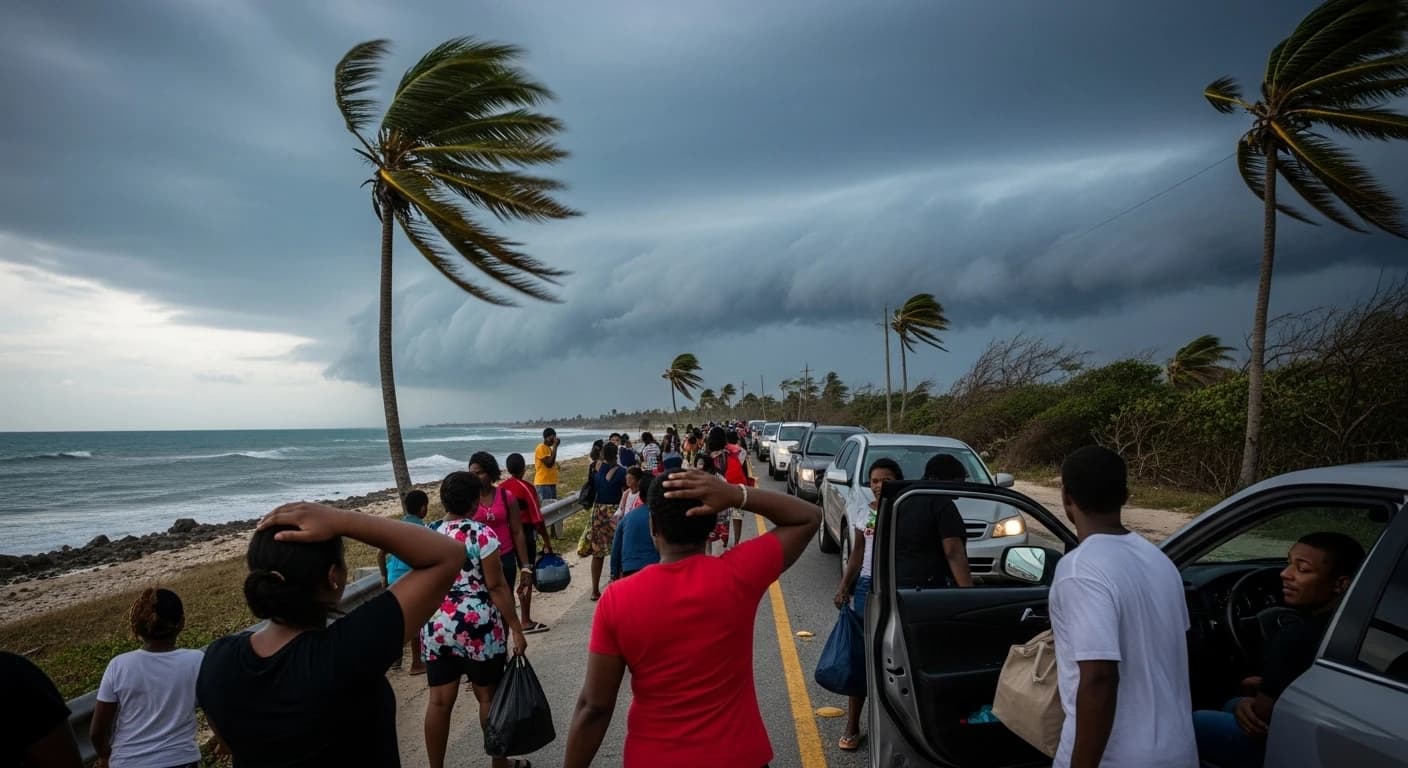 Huragan Melissa zagraża Jamajce - ewakuacja tysięcy mieszkańców przed żywiołem historycznej skali