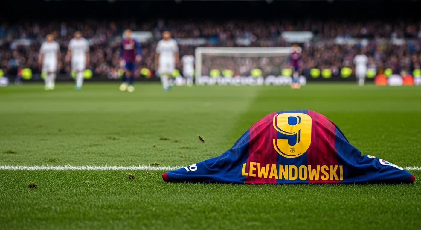 El Clasico bez Lewandowskiego - Barcelona ogłosiła kadrę na hit z Realem Madryt