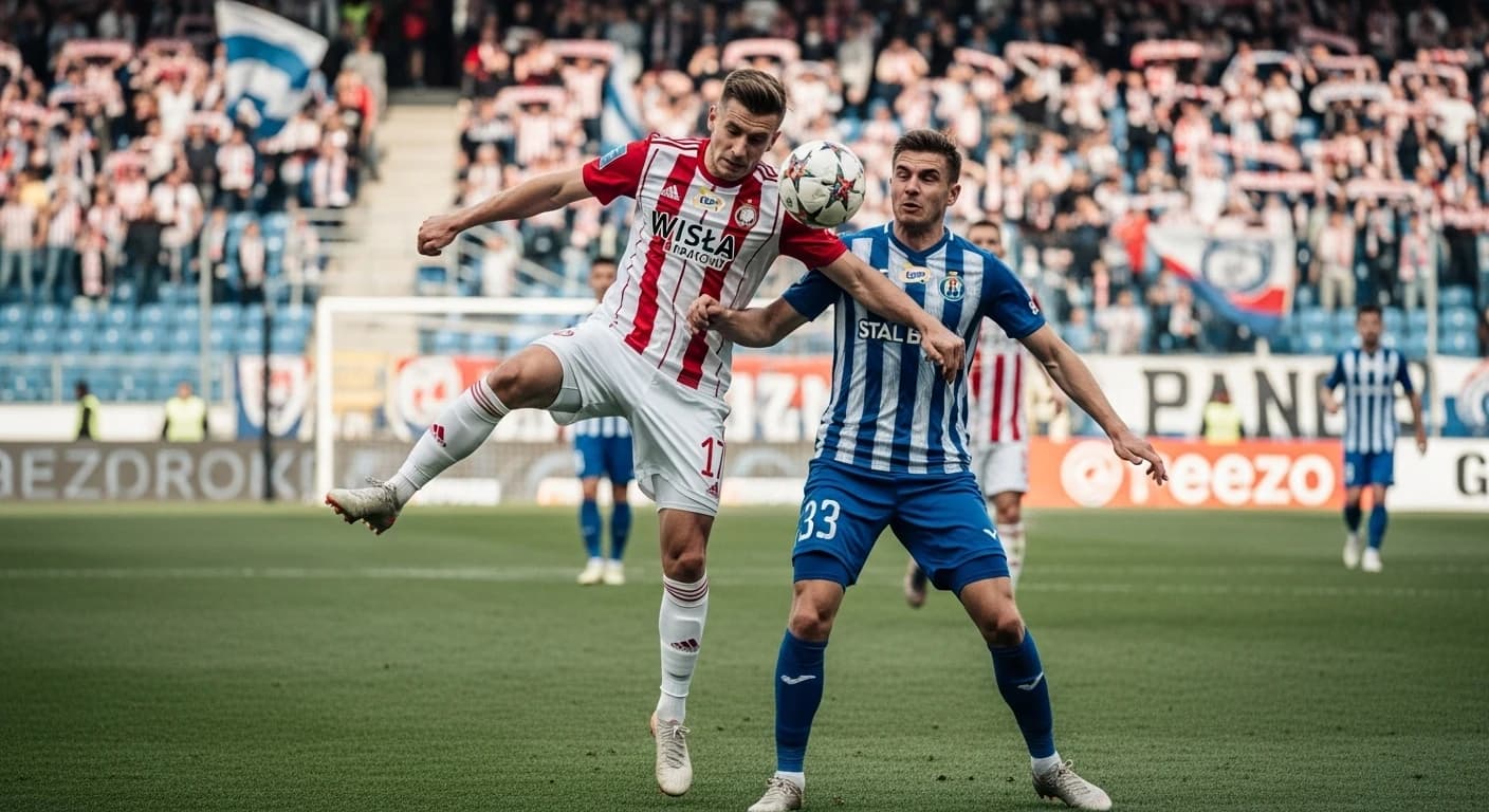 Wisła Kraków podejmuje Stal Rzeszów w 14. kolejce Betclic 1 Ligi - lider kontra aspirant do awansu