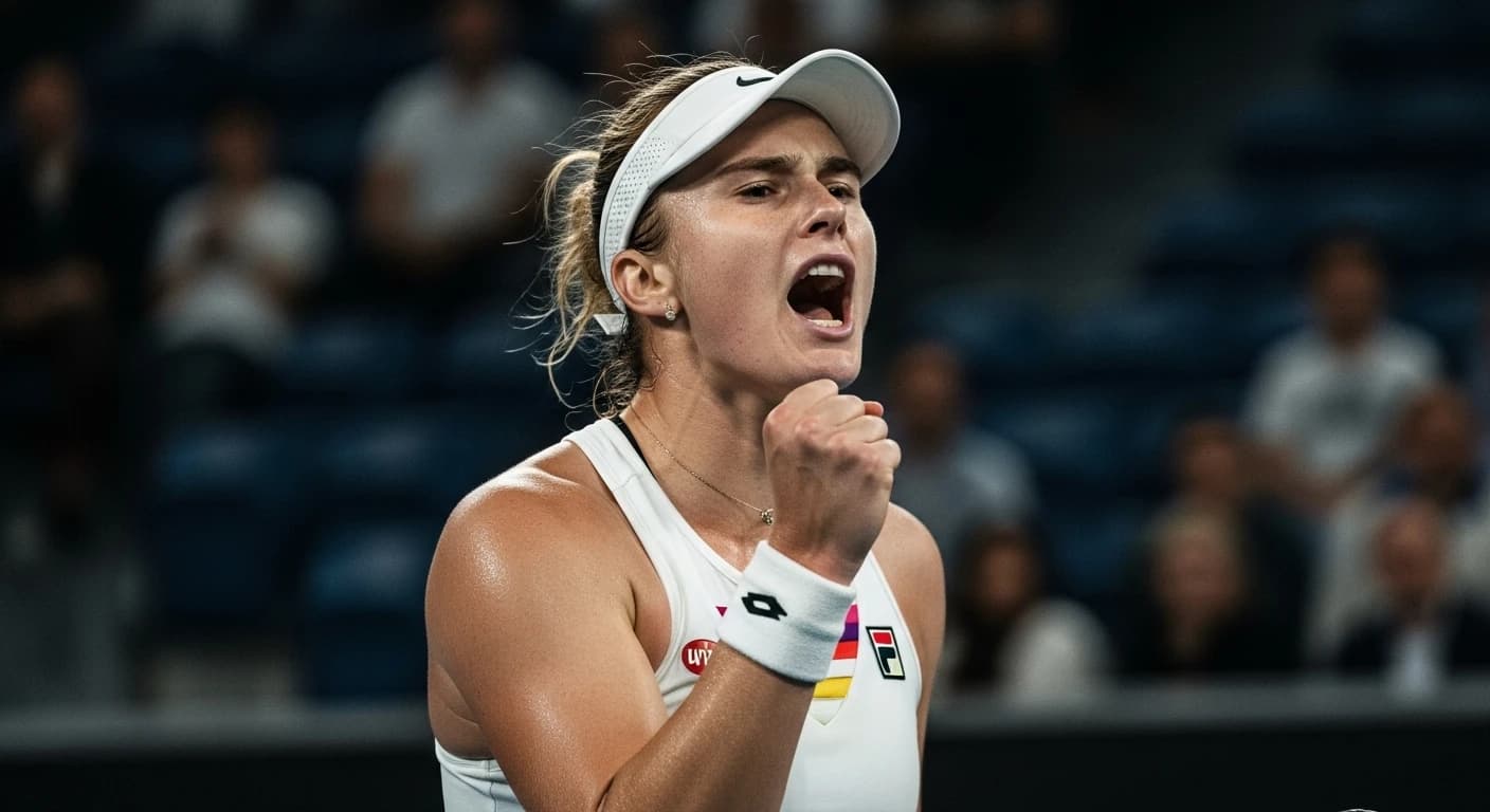 Sabalenka kontynuuje dominację w Wuhan Open 2025, pokonując Sramkovą po stracie pierwszego seta