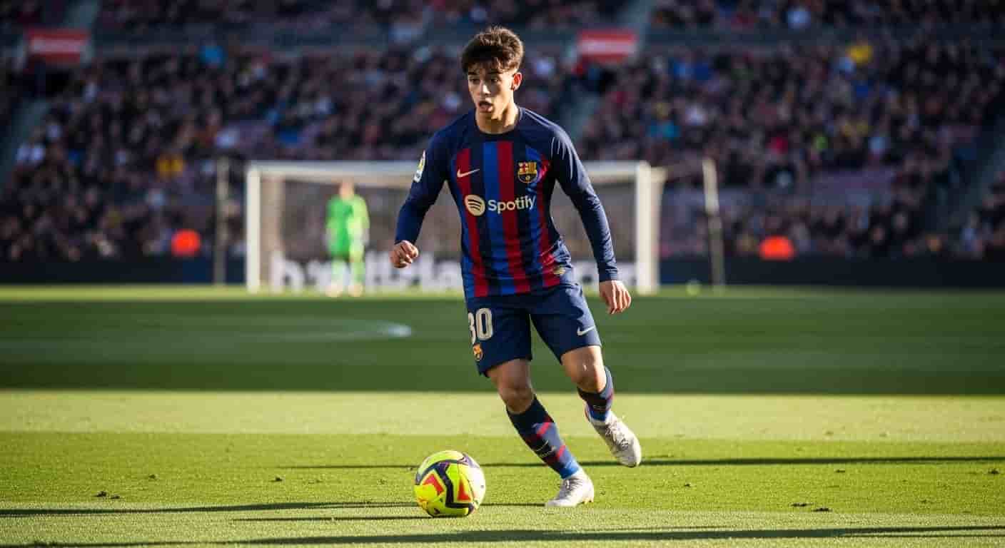 Dro Fernández debiutuje w FC Barcelona - 17-letnia gwiazda La Masii otrzymuje szansę od Flicka