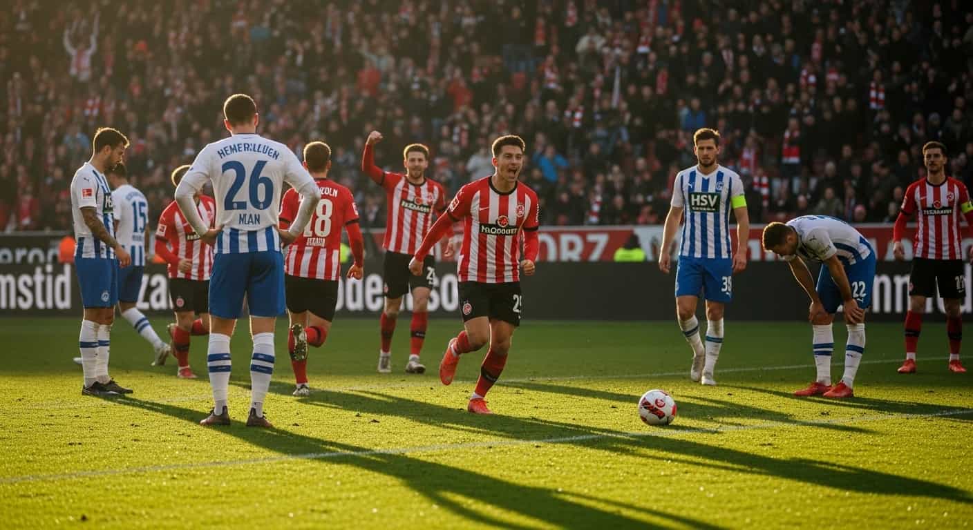 FC Köln pokonuje HSV 2:1 w dramatycznym meczu 9. kolejki Bundesligi