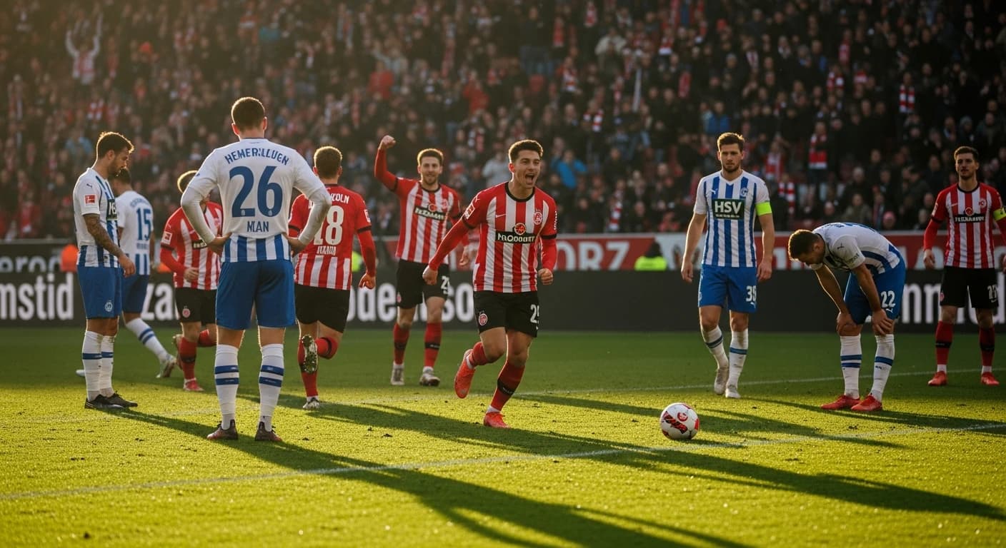 FC Köln pokonuje HSV 2:1 w dramatycznym meczu 9. kolejki Bundesligi