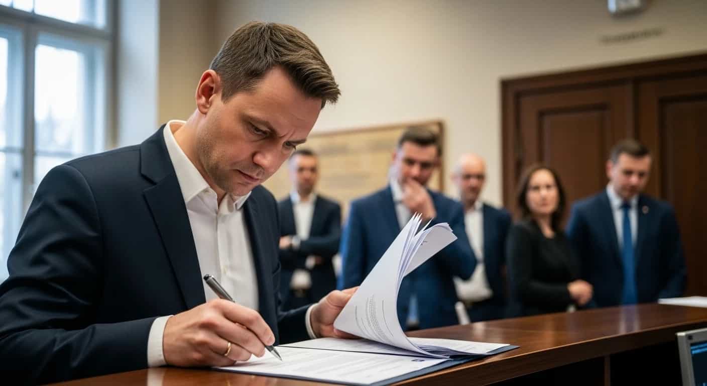 Mariusz Gosek składa zawiadomienie do KRRiT po burzliwym programie w TVP Info