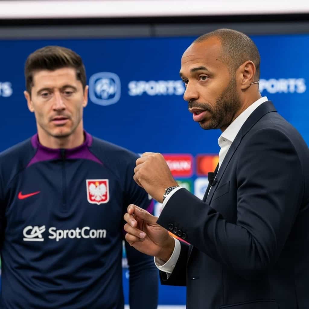 Thierry Henry wskazał faworyta do Złotej Piłki 2025 - Lewandowski skreślony