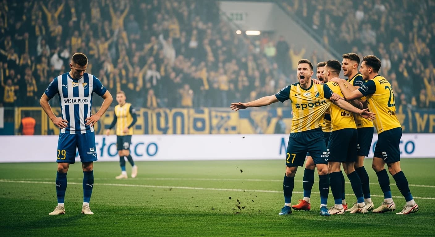 Motor Lublin pokonuje Wisłę Płock 1-0 w dramatycznym meczu 15. kolejki Ekstraklasy