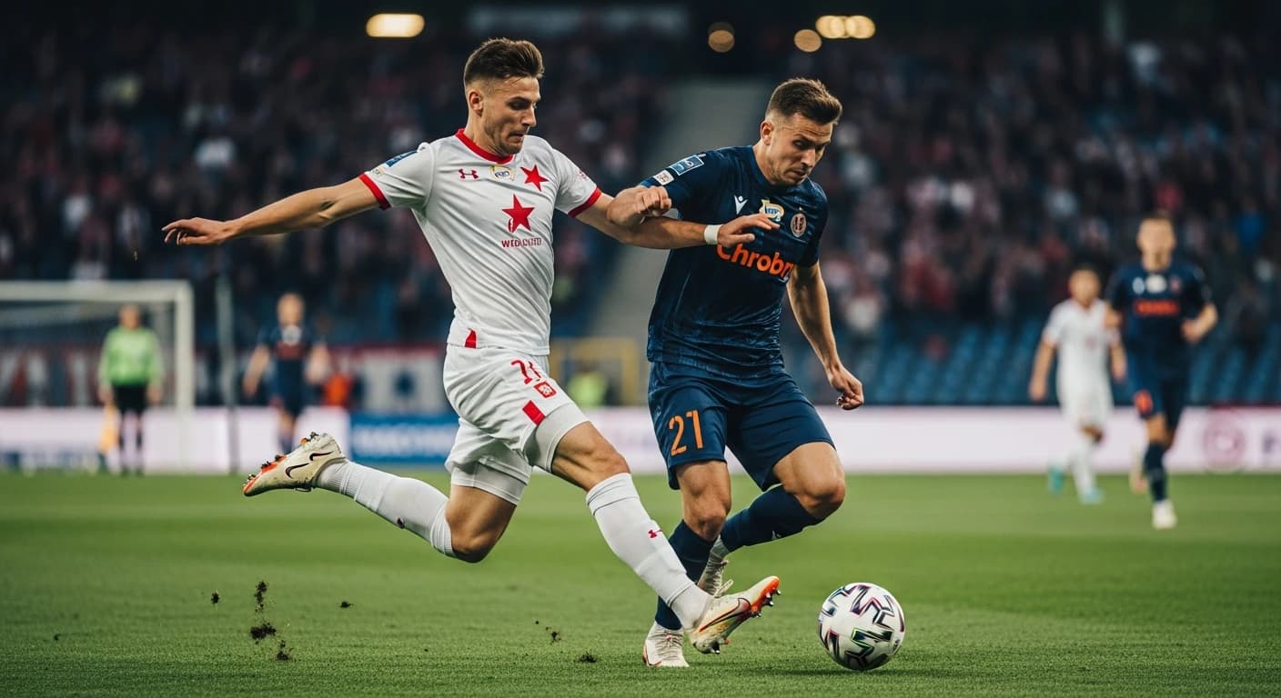 Wisła Kraków podejmuje wyzwanie w hicie 1. ligi przeciwko Chrobremu Głogów