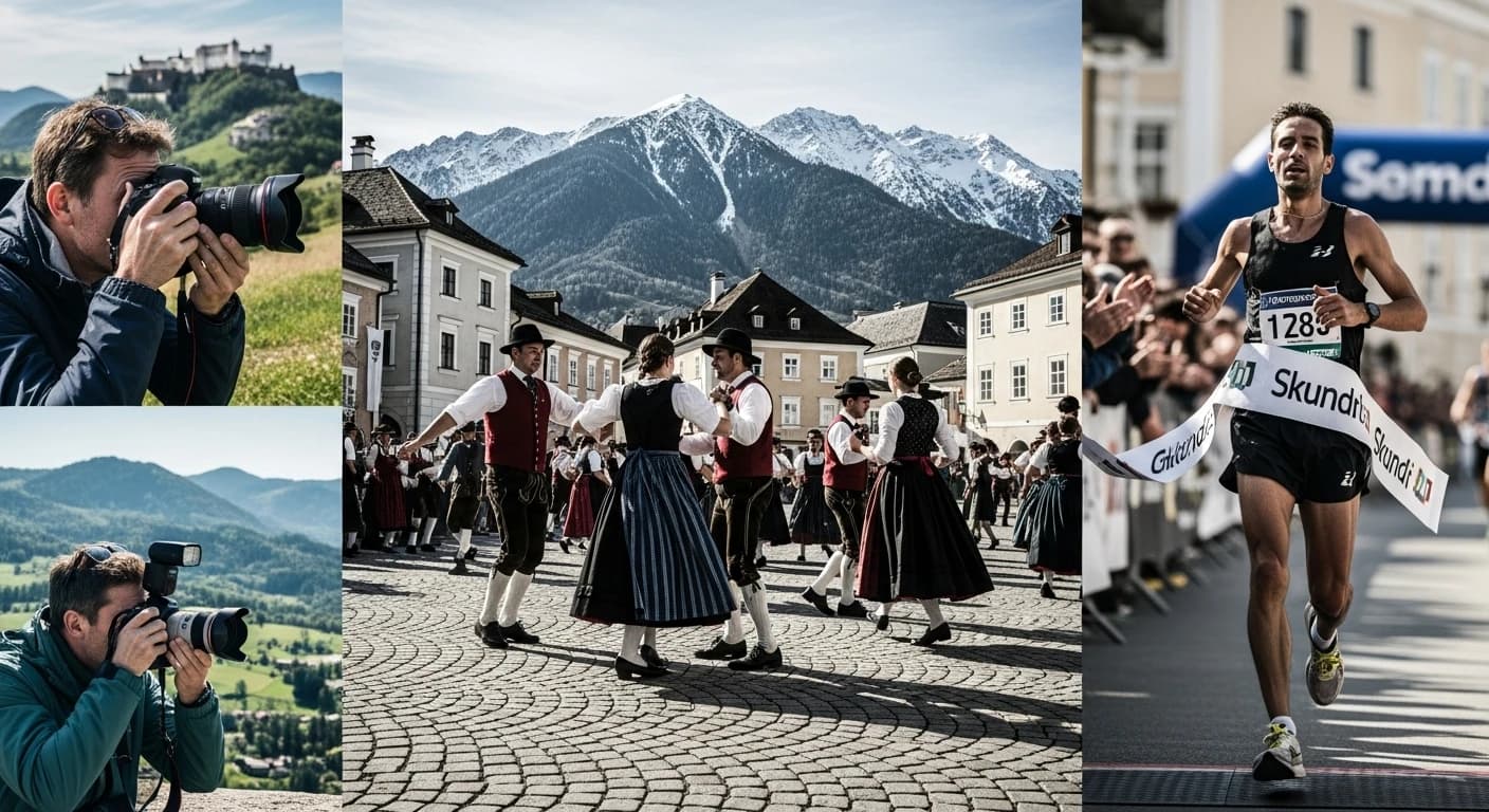 Lokalne wydarzenia z Austrii - od sportu po fotografie krajobrazowe