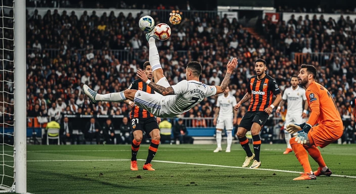 Real Madryt podejmuje Valencię w kluczowym meczu La Liga