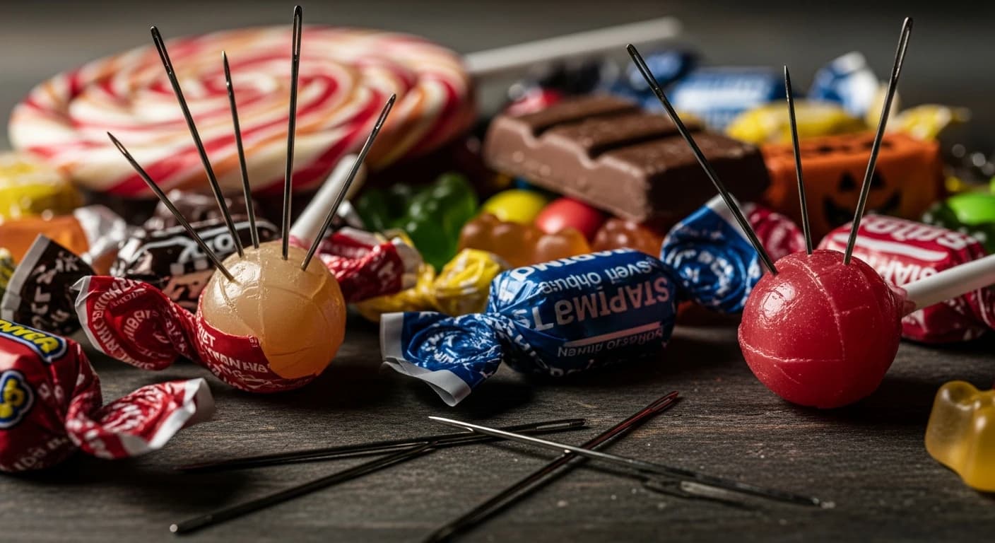 Niebezpieczne cukierki z igłami w środku. Halloweenowa plaga powraca