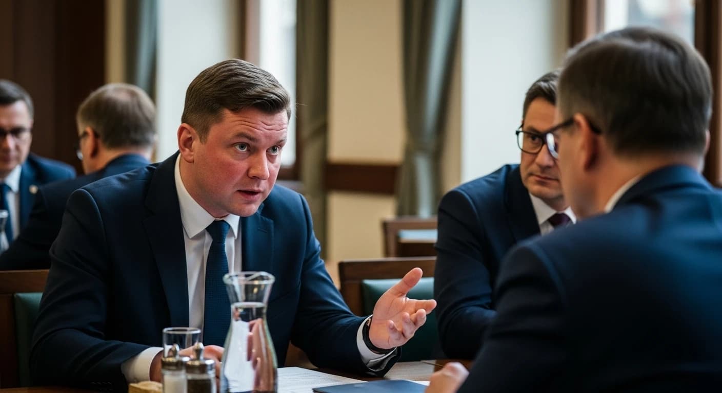 Sejmowa komisja etyki ukarała Łukasza Mejzę naganą za wulgarne zachowanie w restauracji poselskiej