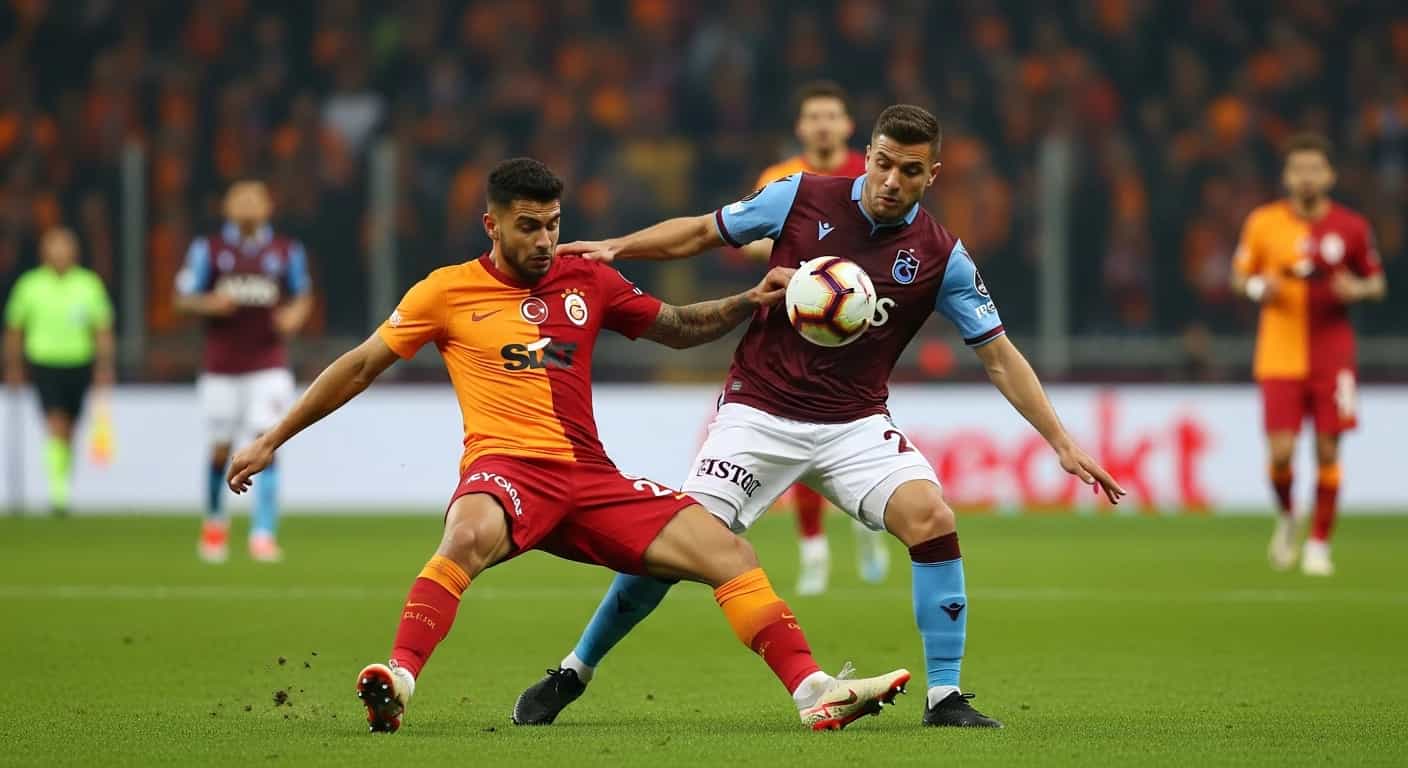 Galatasaray remisuje z Trabzonsporem w pierwszej połowie kluczowego starcia
