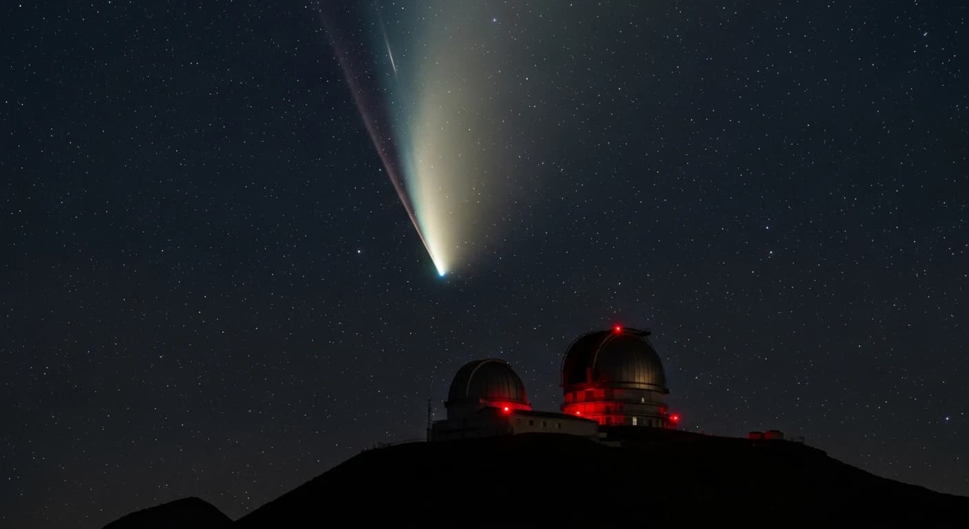 Kometa 3I/ATLAS kończy swoją międzygwiezdną podróż przez Układ Słoneczny