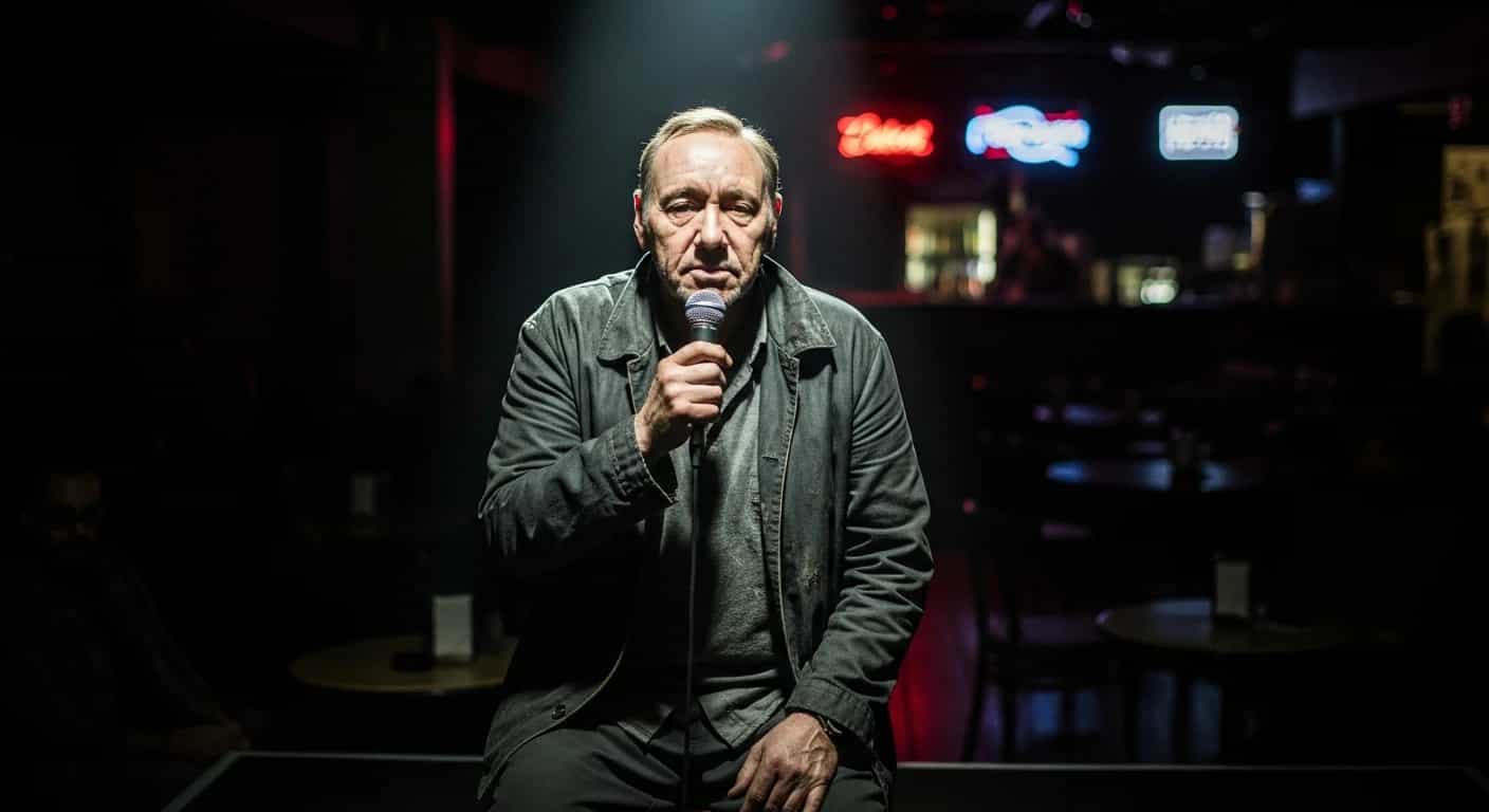 Kevin Spacey bez domu po skandalu obyczajowym - występuje w nocnych klubach na Cyprze