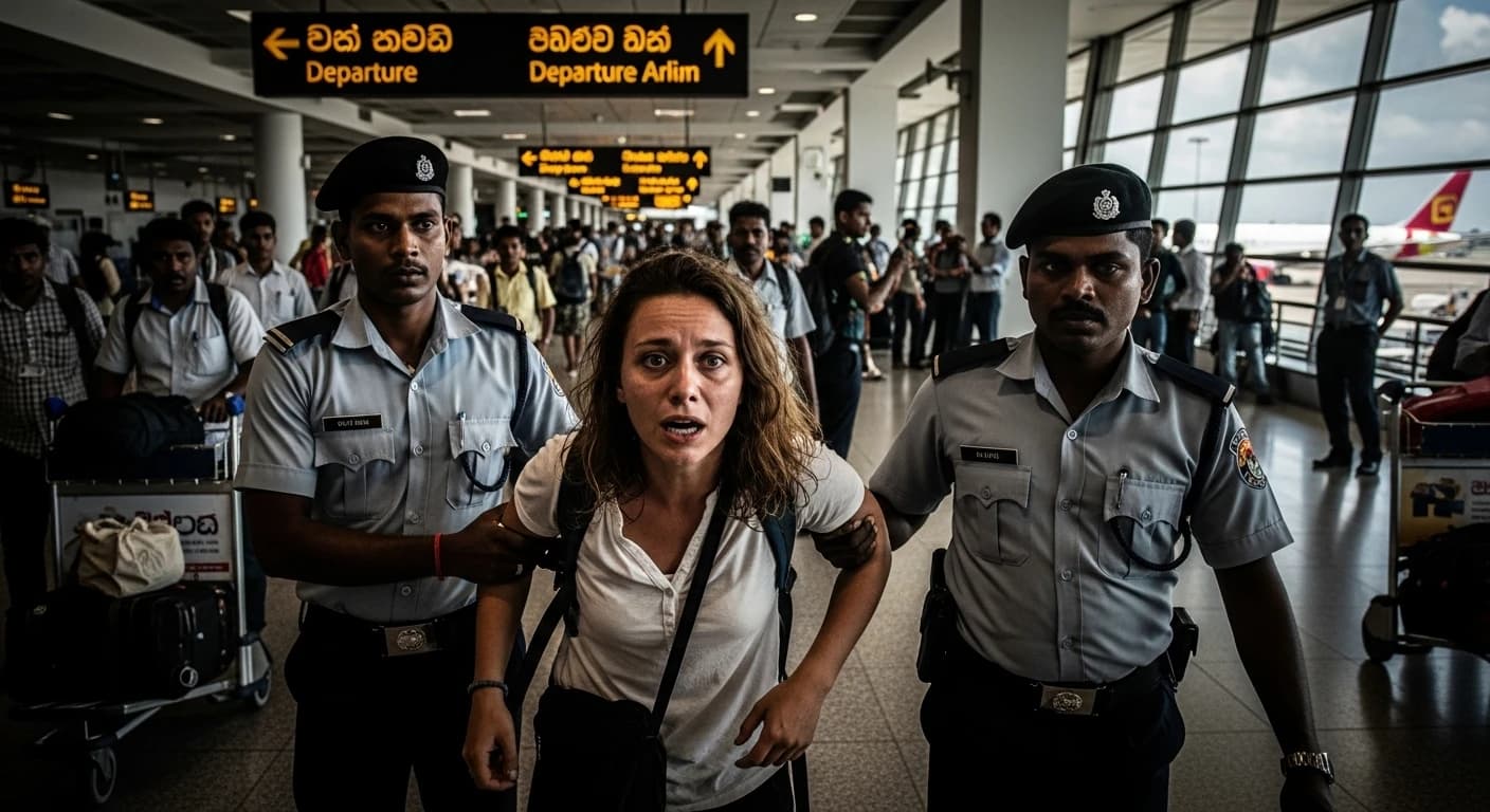 Maja Rutkowski deportowana z Sri Lanki po kradzieży paszportu - dramatyczne chwile na lotnisku