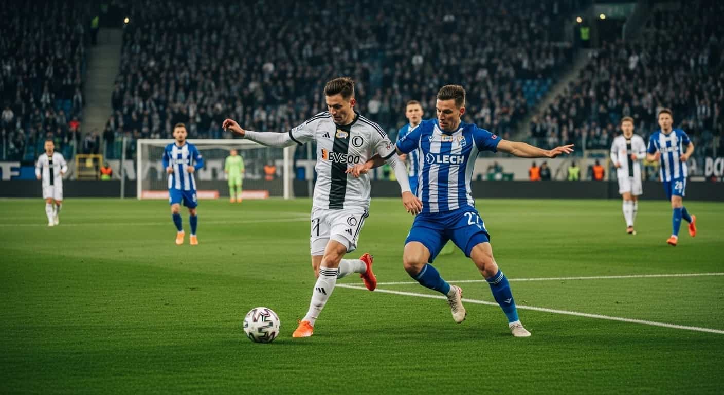 Bezbramkowy remis w hicie Ekstraklasy - Legia i Lech rozczarowały kibiców