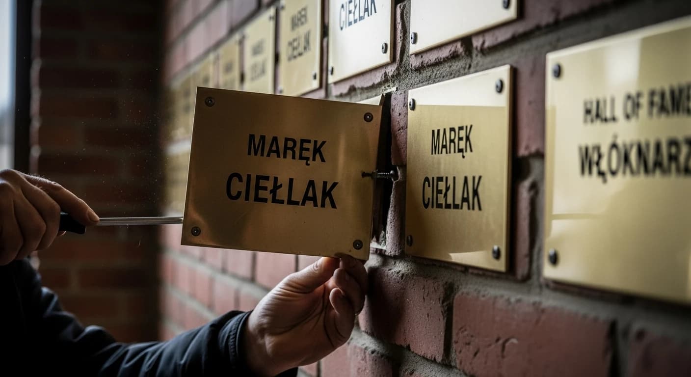 Marek Cieślak usunięty z galerii sław Włókniarza Częstochowa