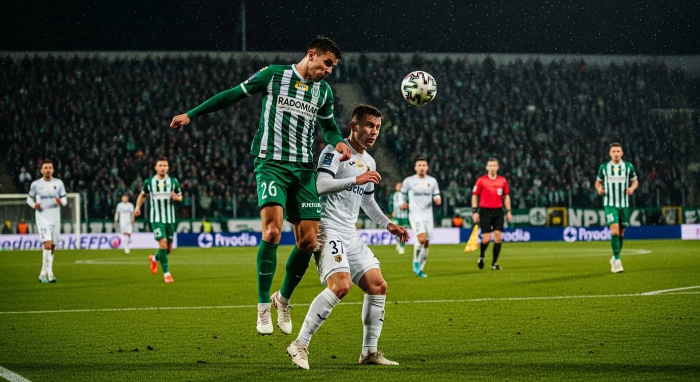 Radomiak podejmuje Cracovię w kluczowym meczu 15. kolejki Ekstraklasy