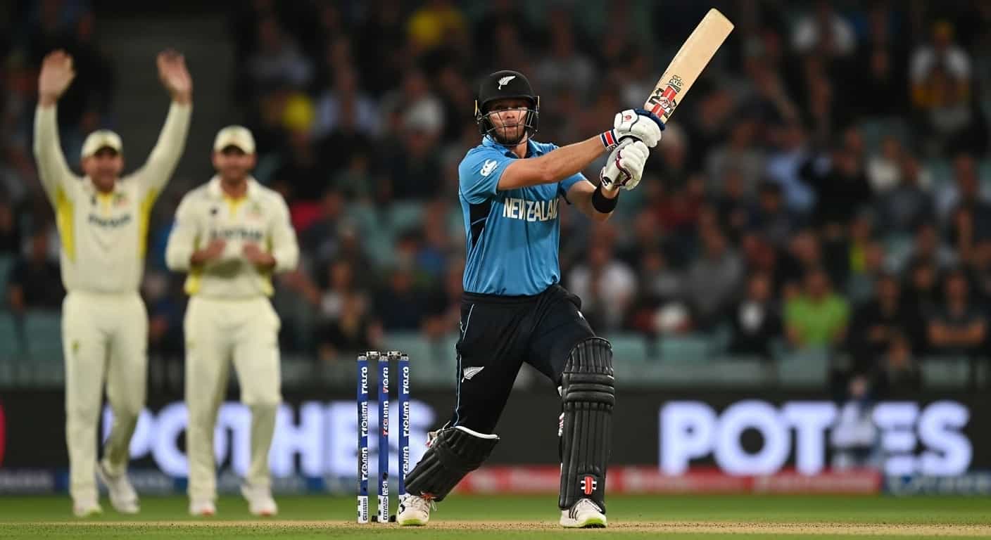 Tim Robinson strzela sturun, ale Australia pokonuje Nową Zelandię w pierwszym T20I