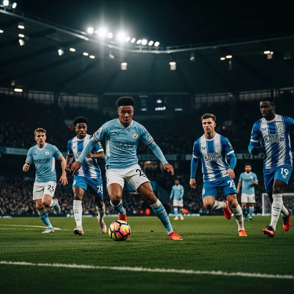 Manchester City z młodymi talentami przeciwko Huddersfield w Pucharze Ligi