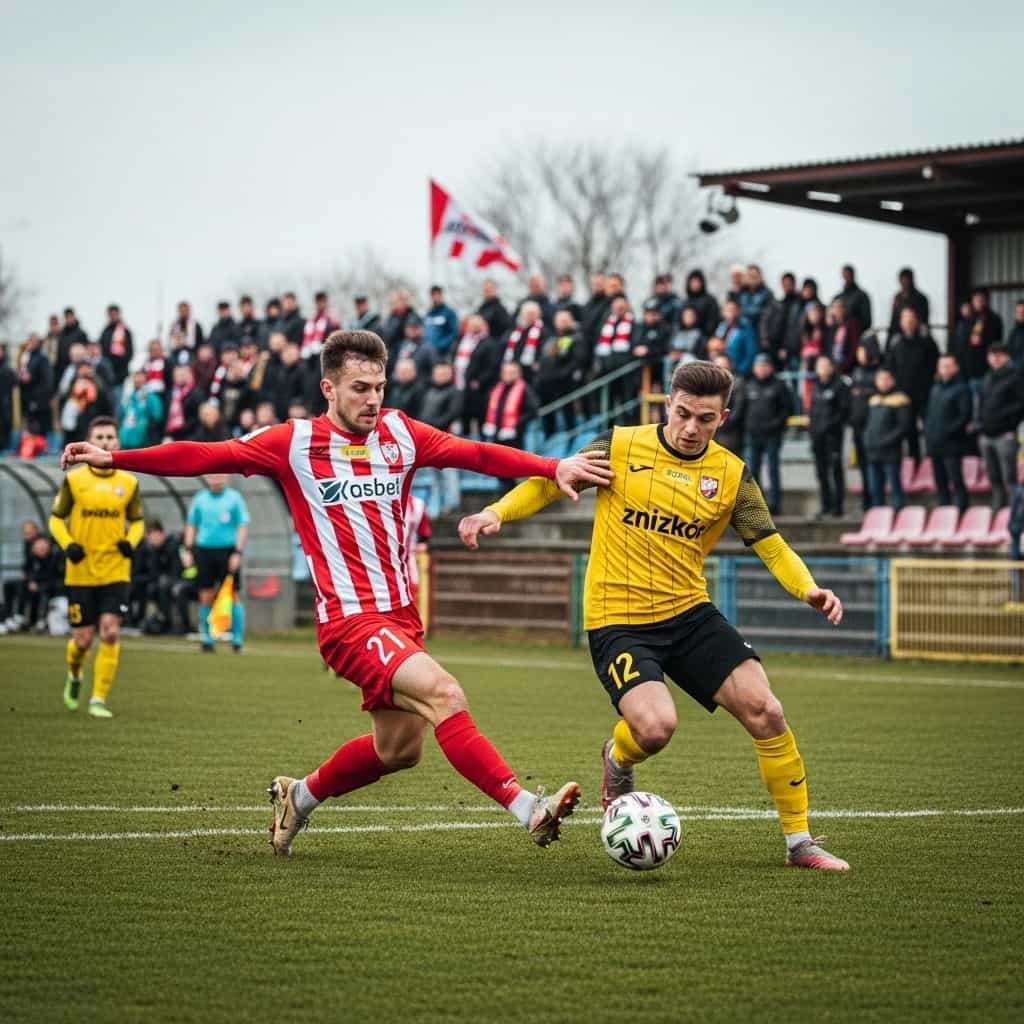 Małapanew Ozimek podejmuje pierwszoligowy Znicz Pruszków w historycznym meczu Pucharu Polski