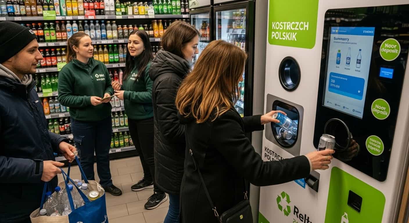 System kaucyjny w Polsce rozpoczyna działanie - wszystko co musisz wiedzieć o rewolucji w recyklingu