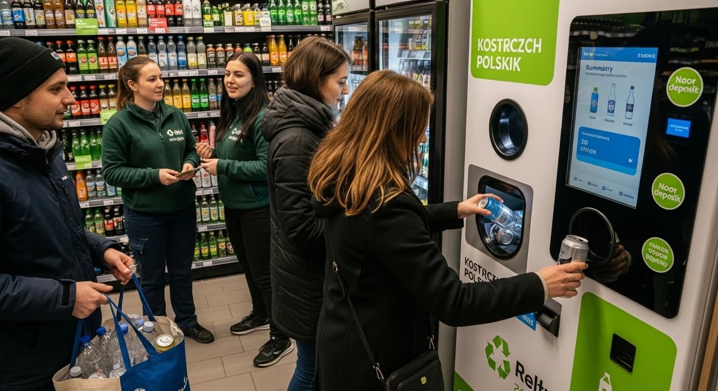 System kaucyjny w Polsce rozpoczyna działanie - wszystko co musisz wiedzieć o rewolucji w recyklingu