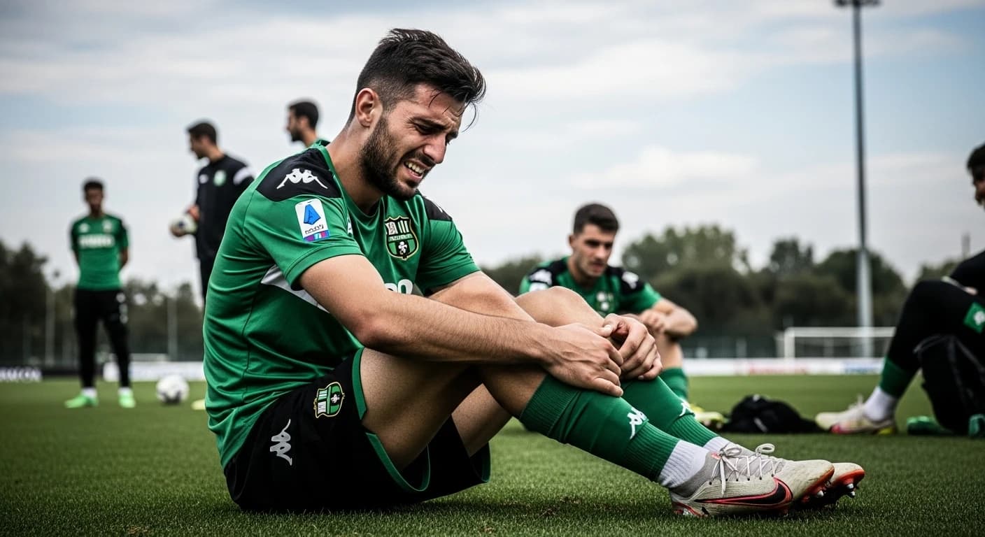 Berardi nie zagra przeciwko Hellasowi Werona z powodu kontuzji kolana