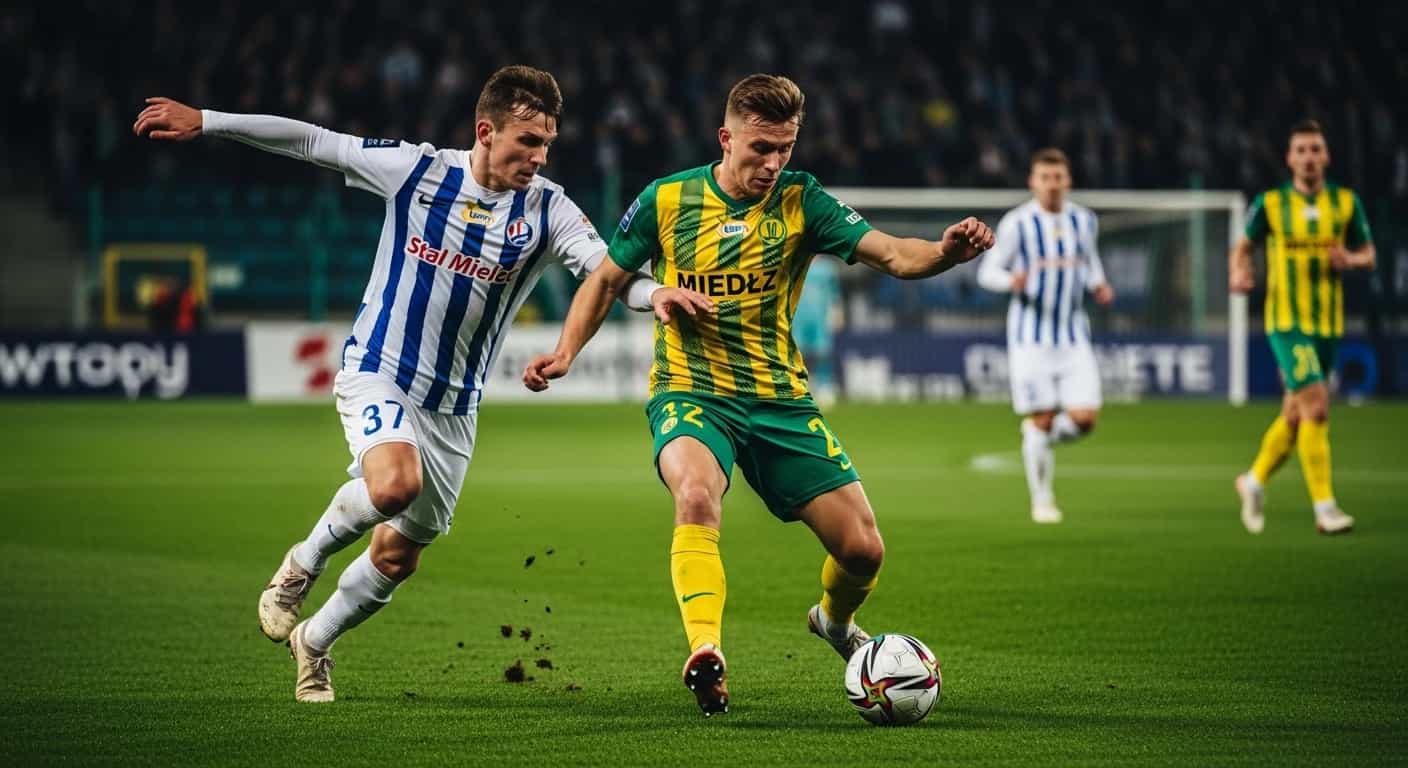 Stal Mielec zmierzy się z Miedzią Legnica w kluczowym meczu Betclic 1. Ligi