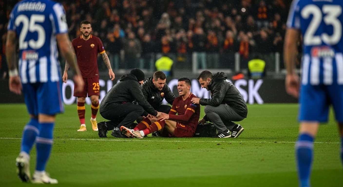 Roma zmierzy się z Viktorią Pilzno w kluczowym meczu Ligi Europy - niepewność wokół Angelino