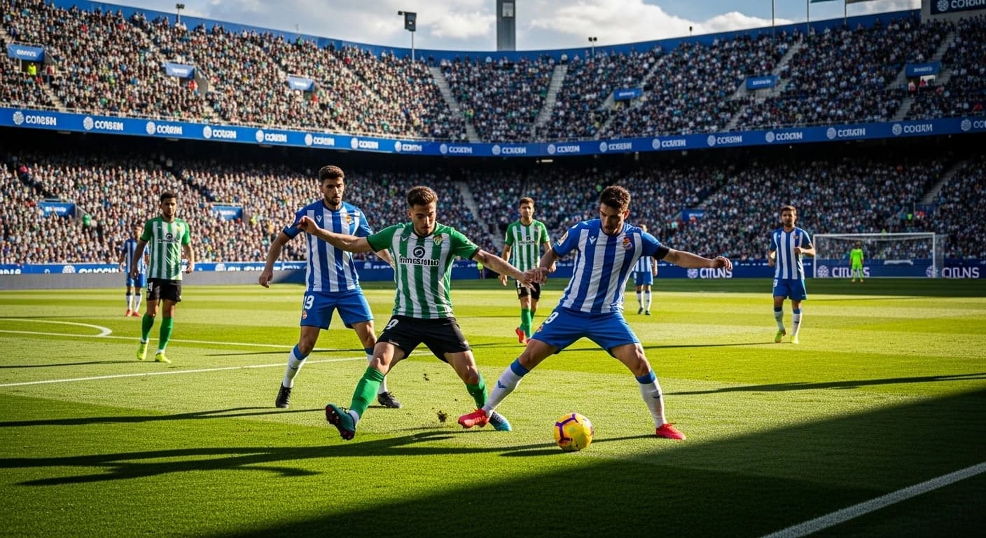 Espanyol podejmuje Real Betis - trudne wyzwanie dla periquitos na własnym stadionie