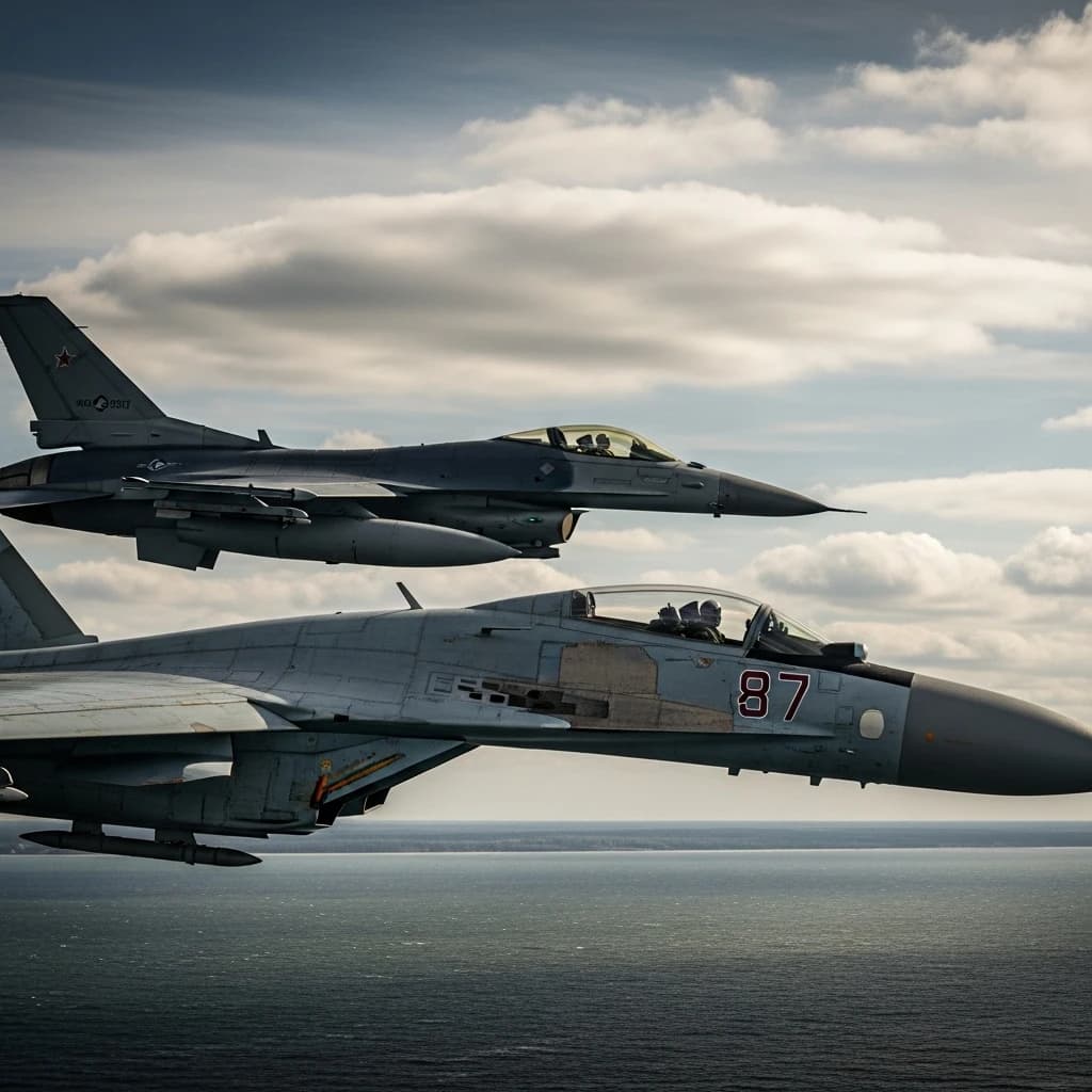 Rosyjskie prowokacje nad Bałtykiem wywołują debatę o zestrzeliwaniu naruszających samolotów