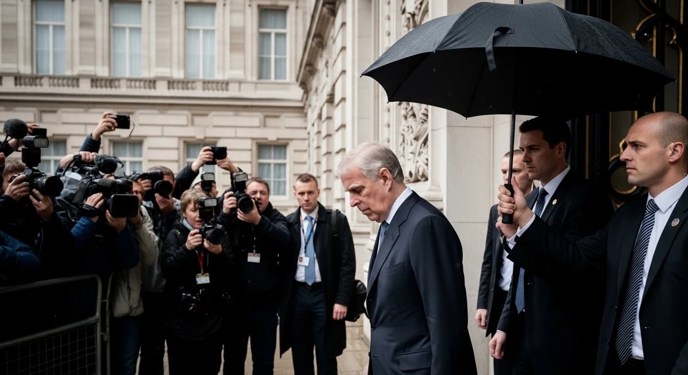 Książę Andrzej zrzeka się wszystkich tytułów królewskich w związku z kontrowersyjnymi oskarżeniami